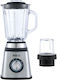 Telco Blender cu Cana de sticlă 1.5lt 1000W Inox