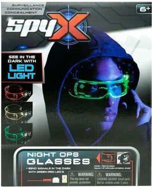 Just Toys Spy X - Night Ops Brillen für 6+ Jahre