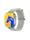 S9 Ultra Smartwatch mit Pulsmesser (Gray)