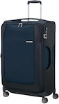 Samsonite D-lite Mittlerer Reisekoffer Blue mit 4 Räder