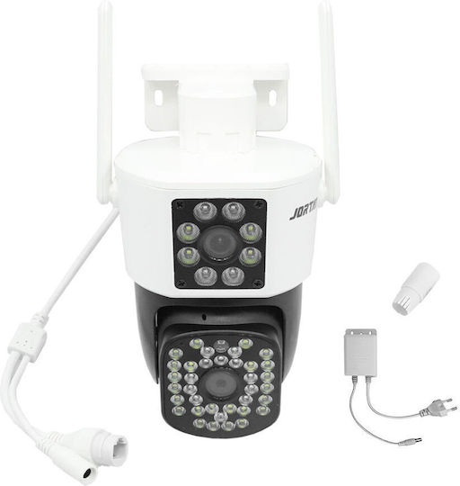 Jortan JT-8293 IP Überwachungskamera Wi-Fi Full HD 1080p Wasserdicht mit Zwei-Wege-Kommunikation und Objektiv 3.6mm