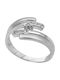 Women's White Gold Ring 14K