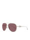 Guess Women’s Sunglasses With Silver Metallic Frame And Brown Gradient Lens GF0344 32F