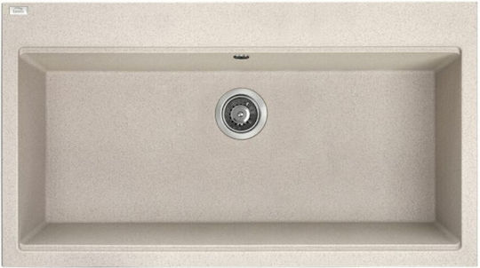Laveo SBT 4109 Επικαθήμενος από Συνθετικό Γρανίτη Μ50xΠ90cm Γκρι Laveo SBT 4109 Επικαθήμενος από Συνθετικό Γρανίτη Μ50xΠ90cm Γκρι