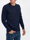 Selected Men's Long Sleeve Sweater Blue