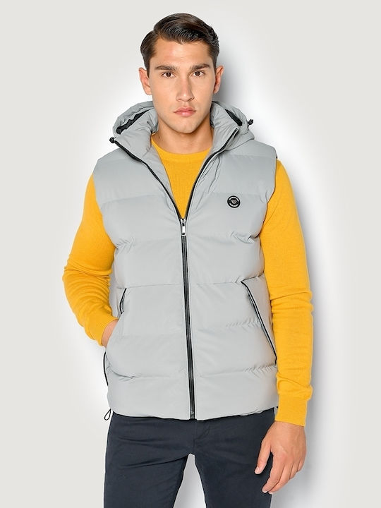 Brokers Jeans Sleeveless Winter Jacket Puffer S...