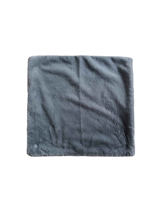 TnS Față De Pernă Din Blană Gri 45x45cm