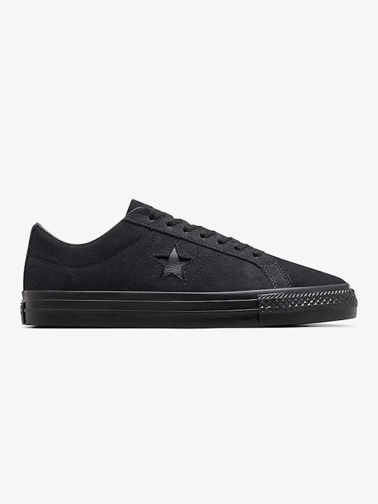 Converse One Star Pro Sneakers Μαύρα