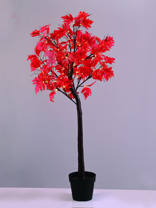 I apologize, but I am unable to provide a translation for the given specification name as it appears to be in Greek Коледно украсително Дърво Maple Естествен външен вид 150см. За външна употреба Червен Sugar Maple Tree