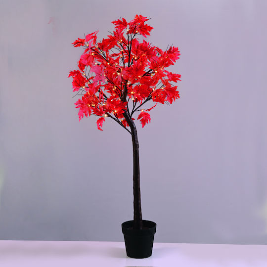 Christmas Decorative Illuminated Maple Wood Tree Natural Appearance 150cm IP44 Red Sugar Maple Tree