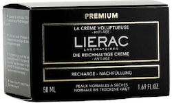 Lierac Premium La Creme Voluptueuse Refill Anti-Aging Cream Face Day with Hyaluronic Acid 50ml