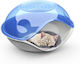 Georplast Duck Nest Cat Blue 57x48x32cm