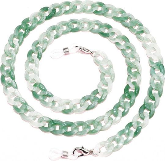 Callajewels Αλυσίδα Γυαλιών Πράσινη