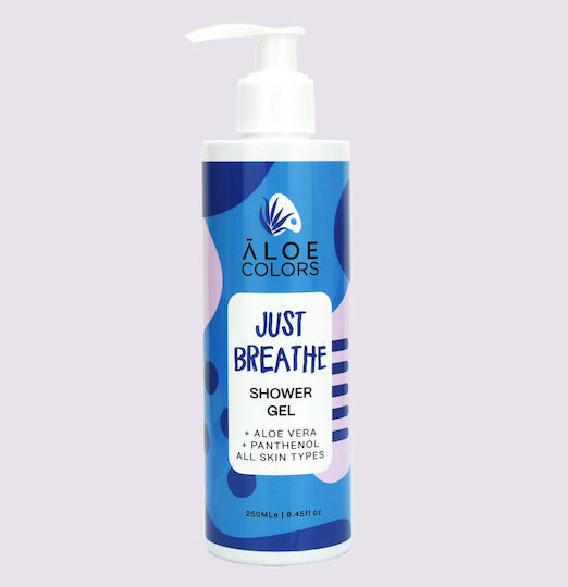 Aloe Colors Just Breath Schaumbad in Gel Feuchtigkeitsspendend 250ml