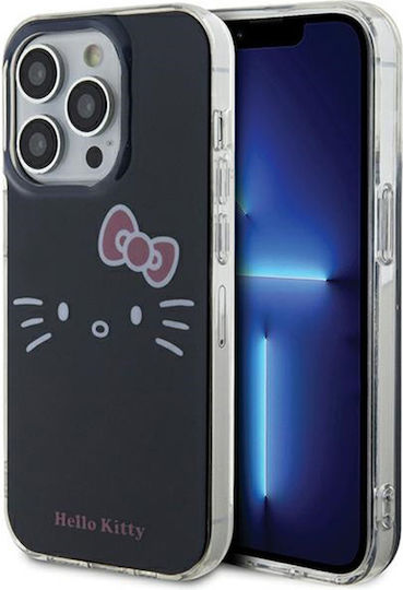 Hello Kitty Back Cover Πλαστικό Μαύρο (iPhone 15 Pro Max)