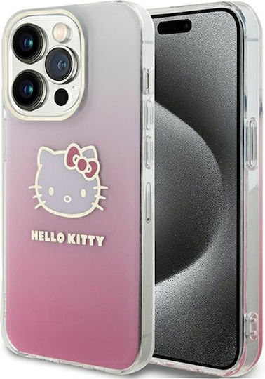 Hello Kitty Задна корица Пластмаса Розов (iPhone 15 Pro Max)