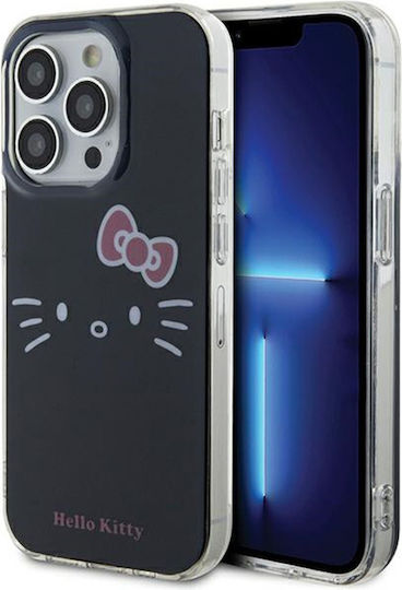 Hello Kitty Back Cover Πλαστικό Μαύρο (iPhone 13 Pro)