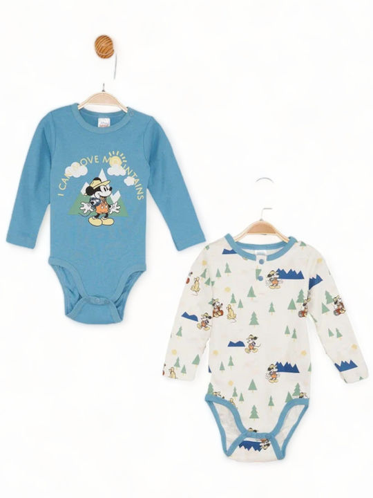 Cimpa Baby Bodysuit Set Long-Sleeved Ecru