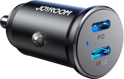 Joyroom JR-CCN06 Încărcător Auto cu Porturi 2xType-C Joyroom JR-CCN06 Încărcător Auto cu Porturi 2xType-C