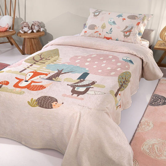 Saint Clair Kinderdecke Pudra 160x220cm