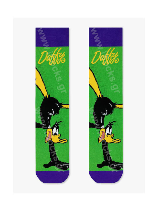 Looney Tunes Socks Green