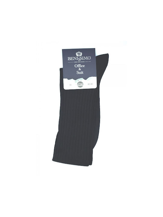 Benissimo Herren Socken Schwarz 1Pack