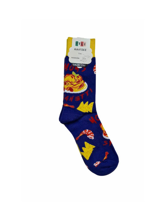 YTLI Socks Blue