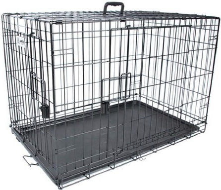 M-Pets Voyager Premium Συρμάτινο Κλουβί Σκύλου Μαύρο 91x58x63cm