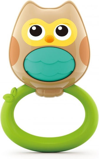 Hola Toys Κουδουνίστρα Κουκουβάγια για 3+ Μηνών