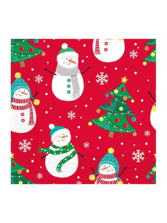 Set Christmas Napkins 20pcs