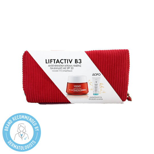 Vichy Liftactiv B3 Skin Care Set for Facial Cleaning 3pcs