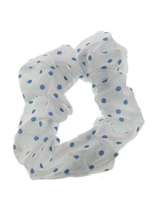 FantazyStores Παιδικό Λαστιχάκι Scrunchy Λευκό