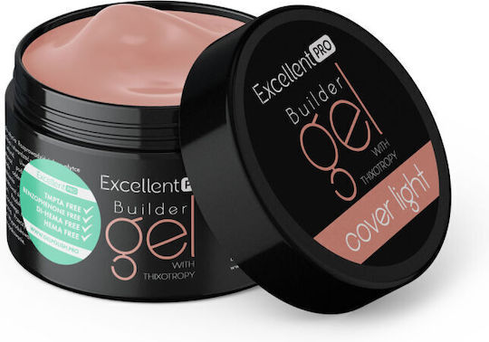 Excellent Pro Builder Gel Νυχιών Μπεζ 15gr
