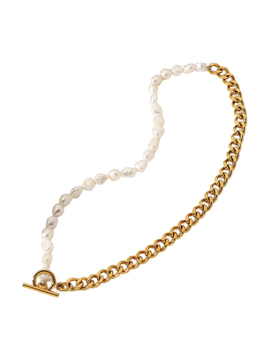 Callajewels Charm aus Vergoldet Stahl mit Perlen
