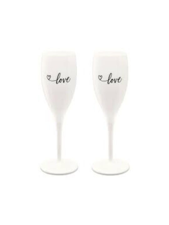 Koziol Glass Champagne made of Glass Goblet 1pcs