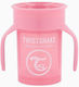 Twistshake Cup Educational Sippy Cup Plastic wi...