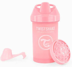 Twistshake Cup Lernbecher Kunststoff Rosa für 8...
