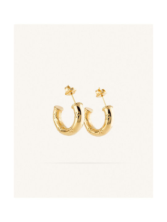 StanStefan Earrings made of Steel Gold Plated