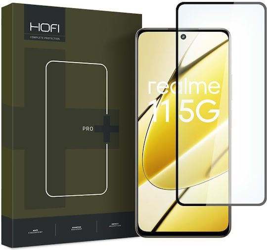 Hofi Glass Full Face Tempered Glass Negru (Realme 11 5G)