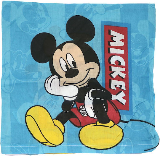 Disney Kids Decorative Pillow Case Light Blue 40x40cm