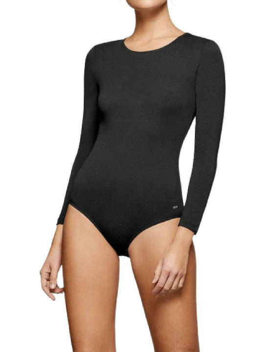 Impetus Frauen Bodysuit Schwarz