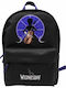 TOYBAGS Wednesday School Bag Backpack Junior High-High School Black