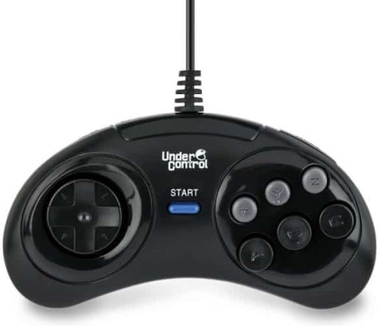 Under Control Ενσύρματο Gamepad για Wii / Wii U Megadrive