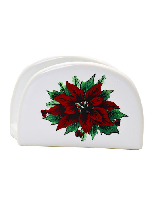 Etui Für Papierservietten Mit Blumen & Zweigen