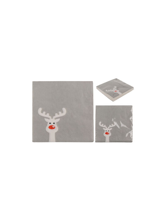 Zmartimports Christmas Napkins L33xW33xH33cm 1pcs