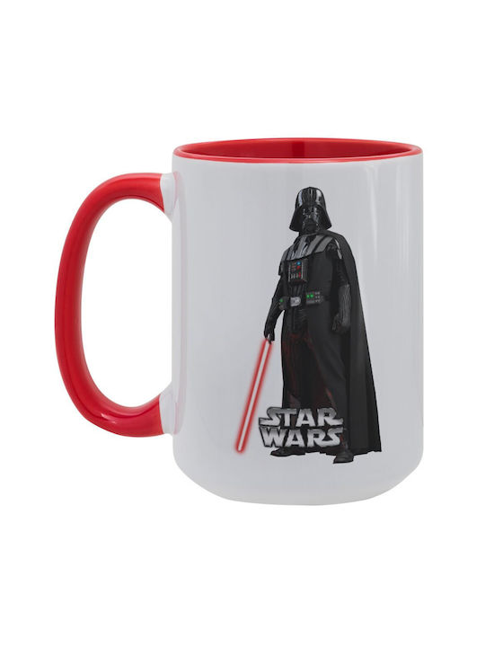 Koupakoupa Mega Mug Ceramic Red 450ml