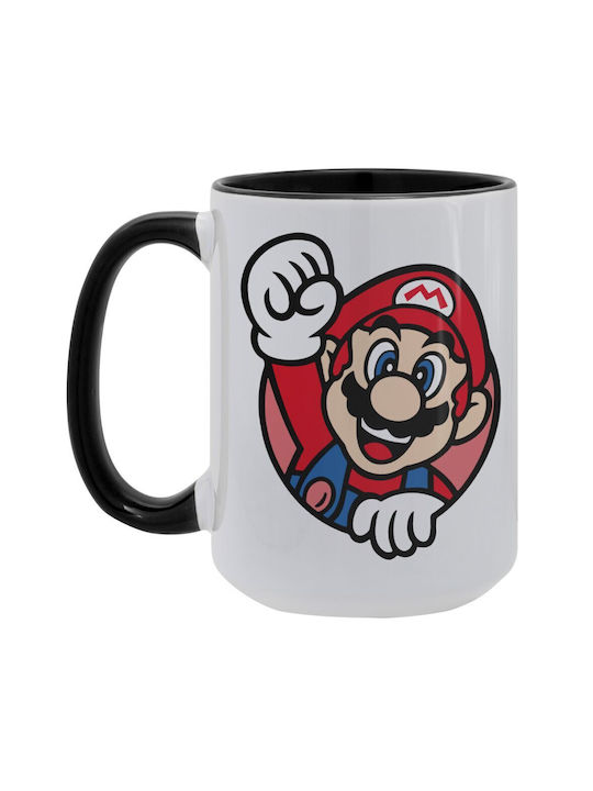 Koupakoupa Win Mug Ceramic Black 450ml