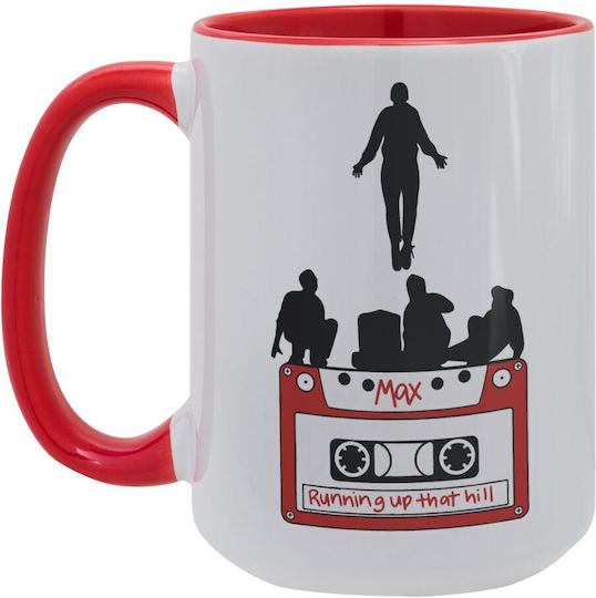 Koupakoupa Mug Ceramic Red 450ml