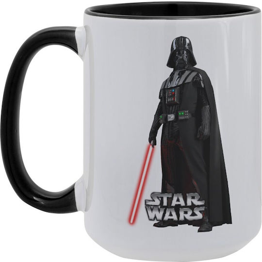 Koupakoupa Mega Mug Ceramic Black 450ml