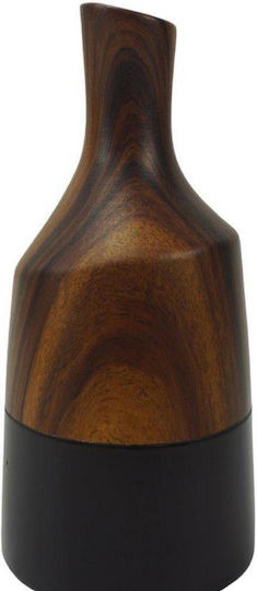 Oriana Ferelli Glass Black Vase Φ9.5xH20.5cm